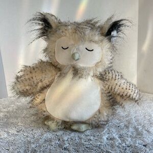 Little Toasties New Zealand Sleeping Boo Owl Plush Toy Heat & Hug Stuffed Animal
